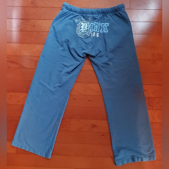 PINK Victoria's Secret Blue Sweatpants Size XS - Picture 4 of 5